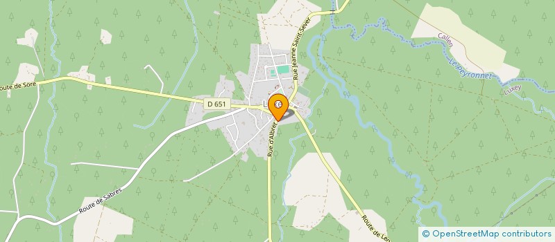 localisation de l'entreprise 320 646 466   LUXEY