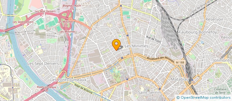 localisation de l'entreprise 320 801 806 à TOULOUSE