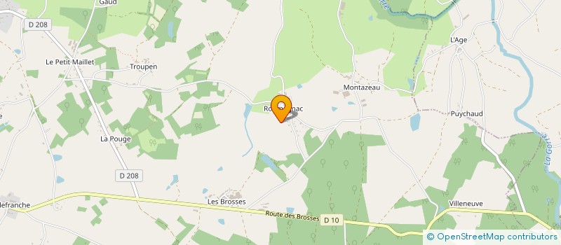 localisation de l'entreprise 320 884 356   ROCHECHOUART