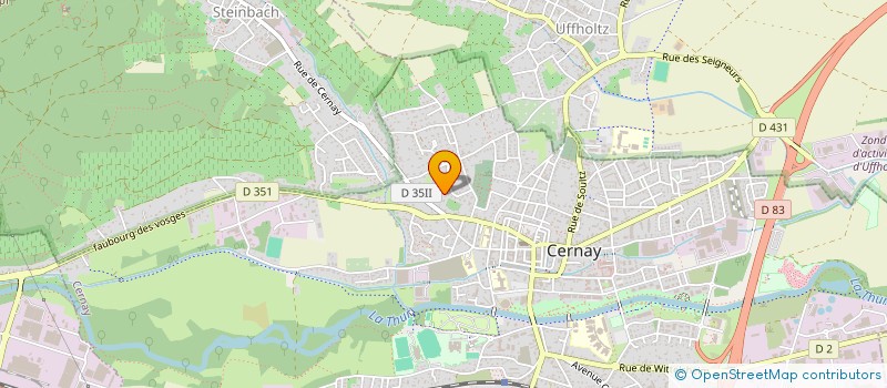 localisation de l'entreprise 321 002 529   CERNAY