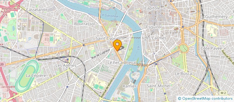 localisation de l'entreprise 321 105 413   TOULOUSE