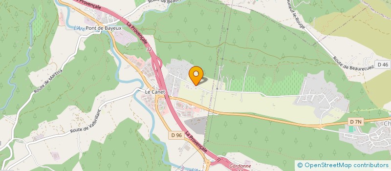 localisation de l'entreprise 321 287 187   LA ROQUE-D'ANTHERON