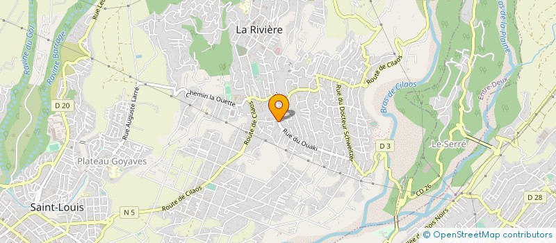 localisation de l'entreprise 321 325 540   SAINT-LOUIS