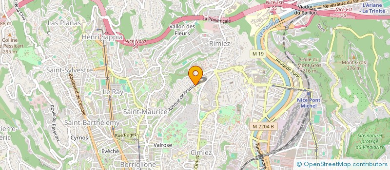 localisation de l'entreprise 321 387 383 à NICE