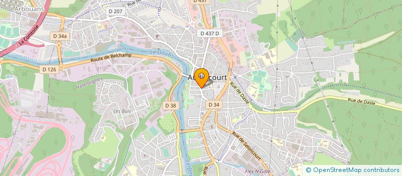 localisation de l'entreprise 321 441 289   BONDEVAL