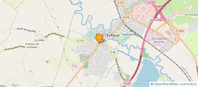 localisation de l'entreprise 321 595 423 à PONT L'EVEQUE