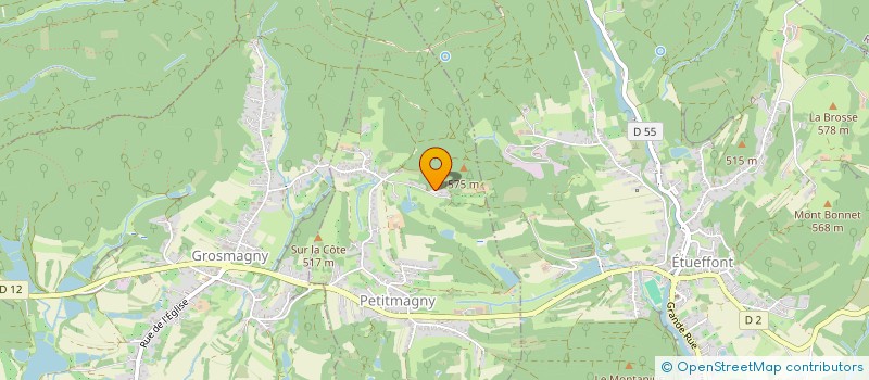 localisation de l'entreprise 321 687 691 à PETITMAGNY