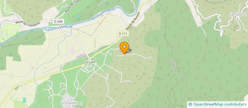 localisation de l'entreprise 321 972 663   SAMPZON