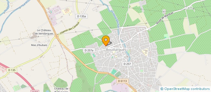 localisation de l'entreprise 321 987 695 à BOUILLARGUES