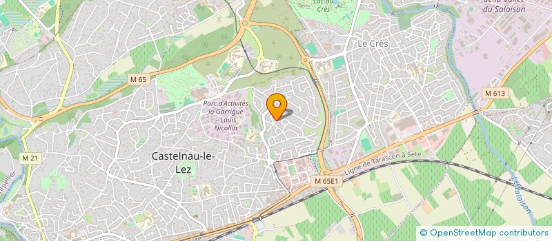 localisation de l'entreprise 322 138 686   CASTELNAU-LE-LEZ