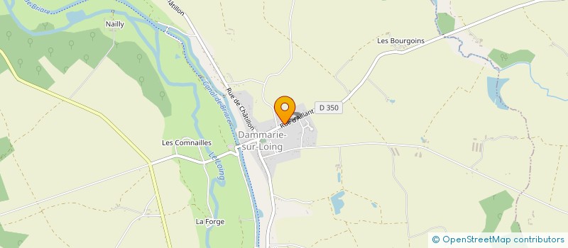 localisation de l'entreprise 322 233 446 à DAMMARIE-SUR-LOING