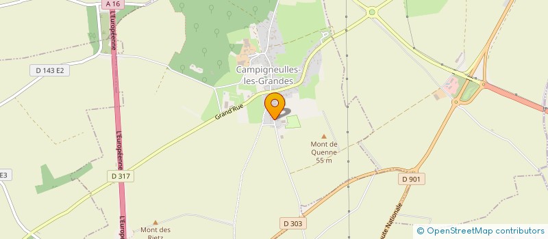 localisation de l'entreprise 322 278 060  à BERCK