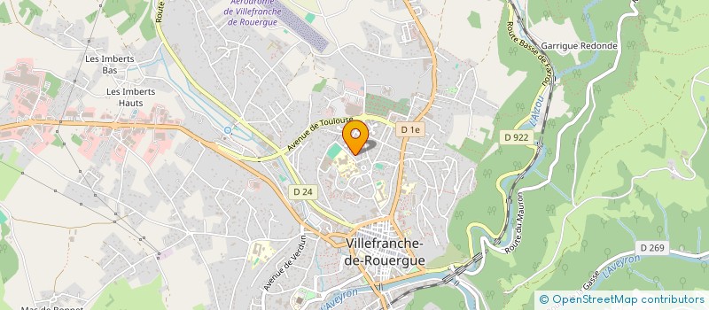 localisation de l'entreprise 322 349 663   VILLEFRANCHE-DE-ROUERGUE