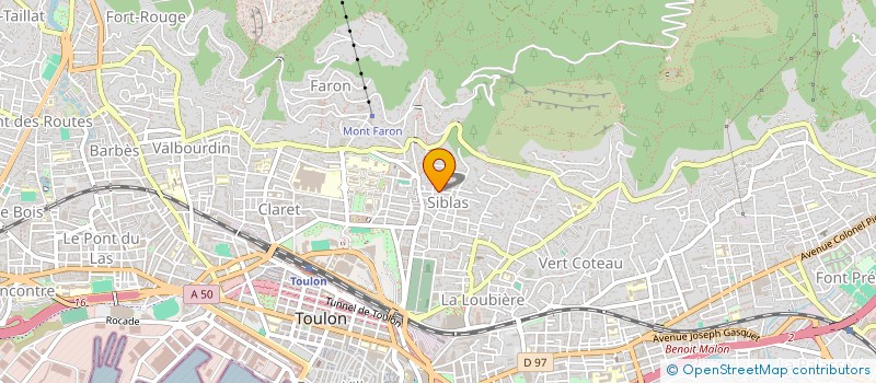 localisation de l'entreprise 322 438 912 à TOULON