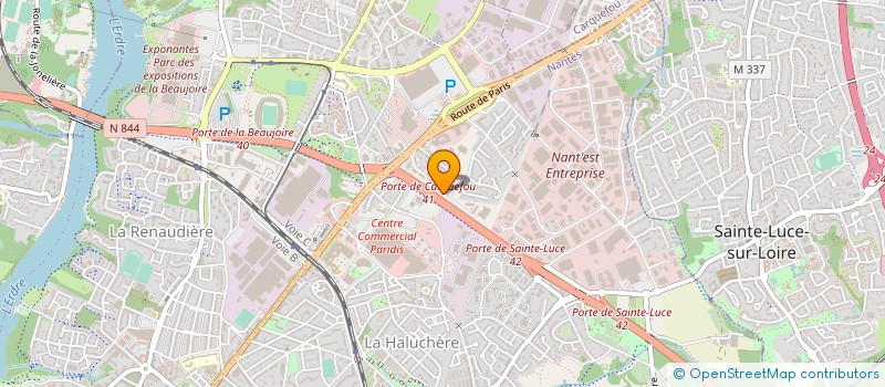 localisation de l'entreprise 322 735 978 à NANTES