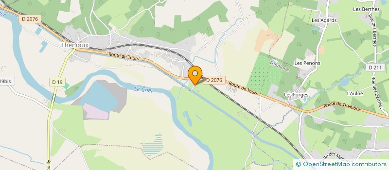 localisation de l'entreprise 322 740 465   THENIOUX