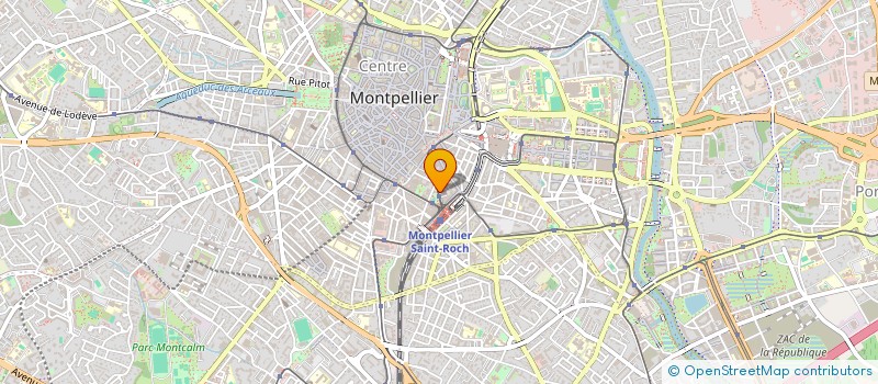 localisation de l'entreprise 322 772 831 à MONTPELLIER