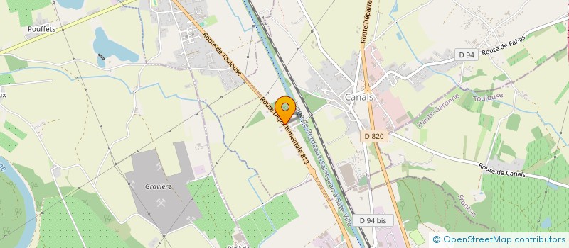 localisation de l'entreprise 322 787 193   CANALS