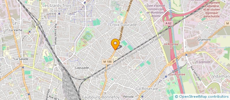 localisation de l'entreprise 322 919 382   TOULOUSE