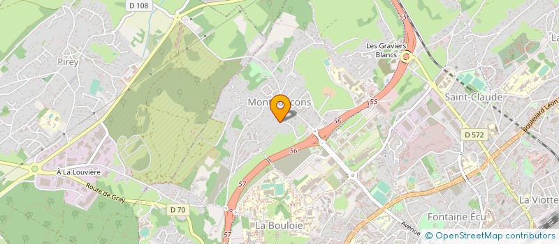 localisation de l'entreprise 322 985 961   BESANCON