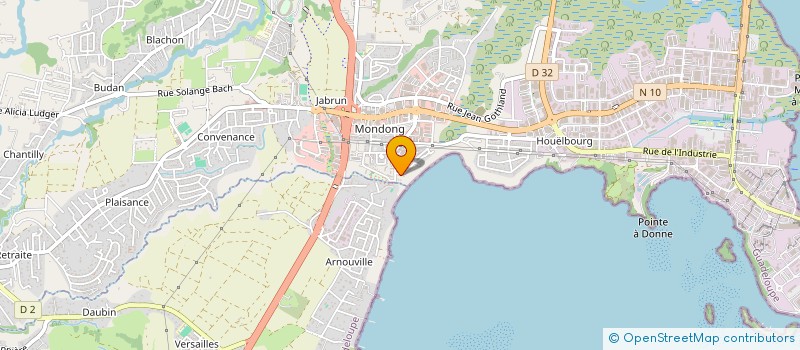 localisation de l'entreprise 322 BIS à BAIE-MAHAULT