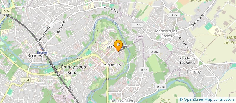 localisation de l'entreprise 322 TRANSPORT  EPINAY-SOUS-SENART