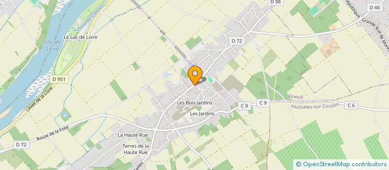 localisation de l'entreprise 323 152 884   TOURS