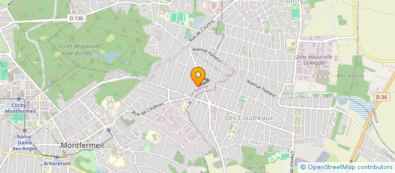 localisation de l'entreprise 323 273 953   MONTFERMEIL