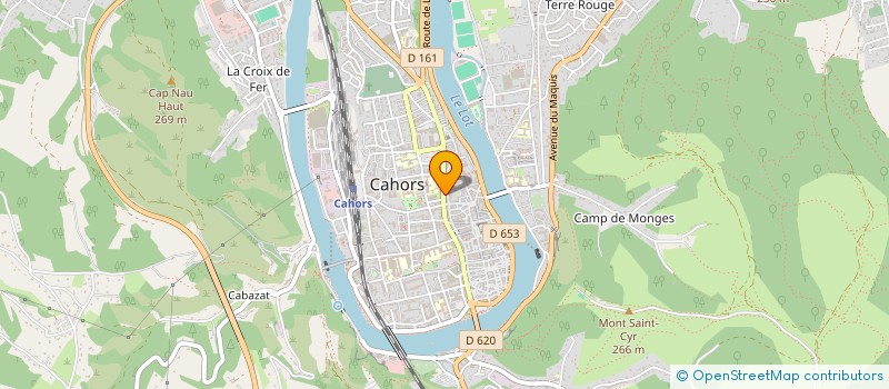 localisation de l'entreprise 323 442 665   CAHORS