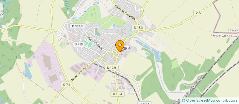 localisation de l'entreprise 323 548 024 à AUNEAU-BLEURY-SAINT-SYMPHORIEN