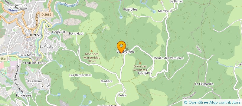 localisation de l'entreprise 323 582 031   THIERS