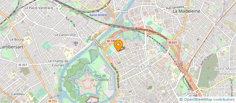 localisation de l'entreprise 323 605 550 à LILLE