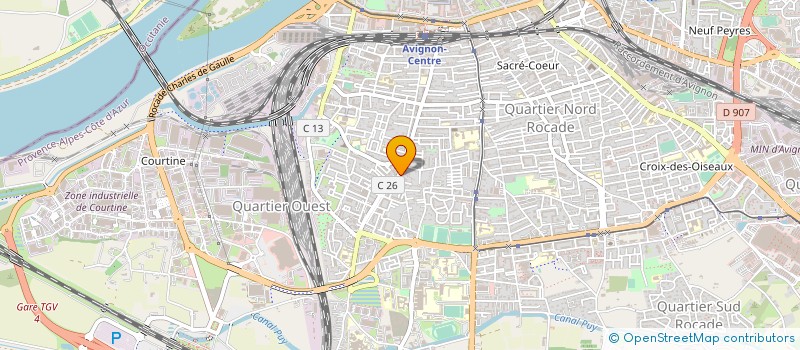 localisation de l'entreprise 323 620 849   AVIGNON