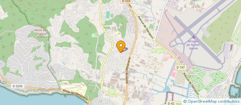localisation de l'entreprise 323 798 405 à HYERES