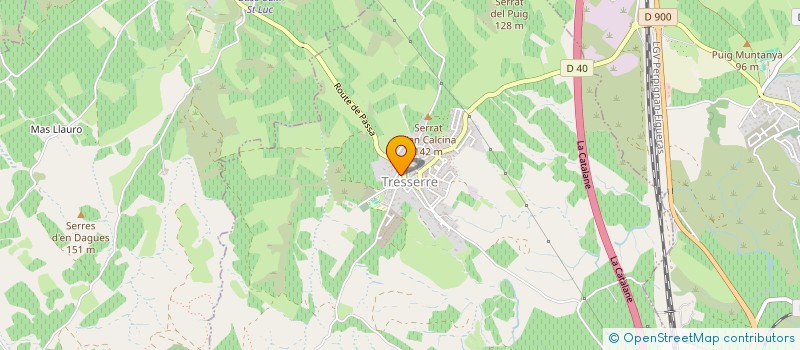 localisation de l'entreprise 323PPM  LARROQUE