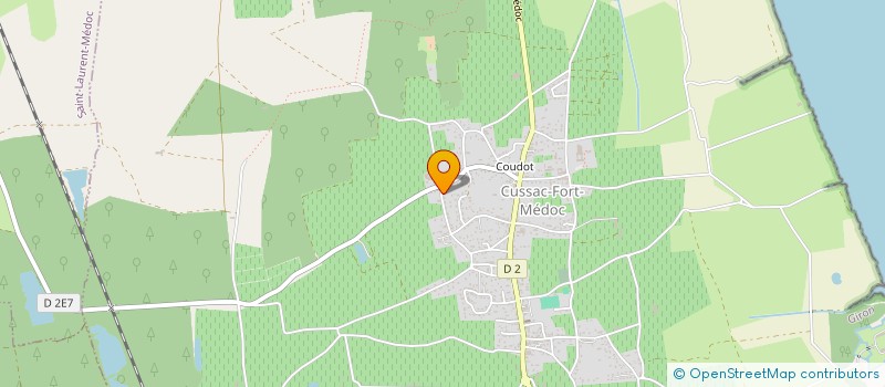 localisation de l'entreprise 324 054 345   CUSSAC-FORT-MEDOC