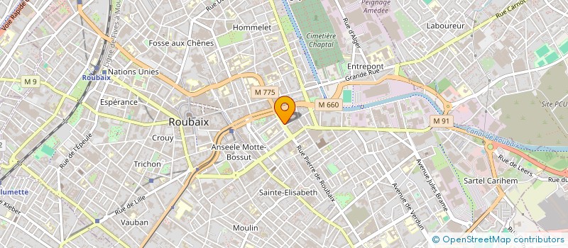 localisation de l'entreprise 324 136 555 à CROIX