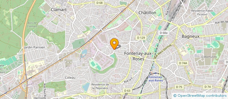 localisation de l'entreprise 324 413 699  à FONTENAY-AUX-ROSES