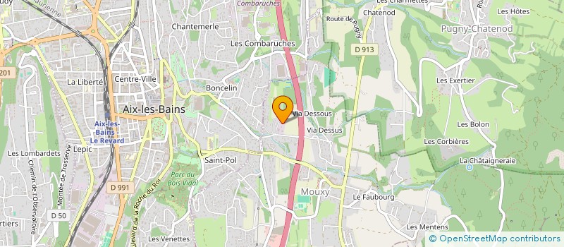 localisation de l'entreprise 324 426 816   AIX-LES-BAINS