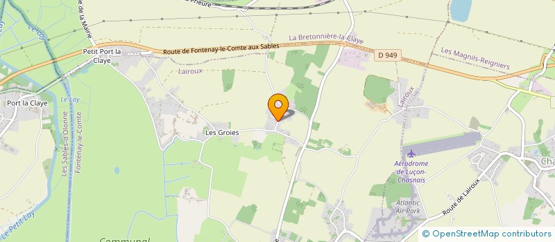 localisation de l'entreprise 324 525 724   LAIROUX