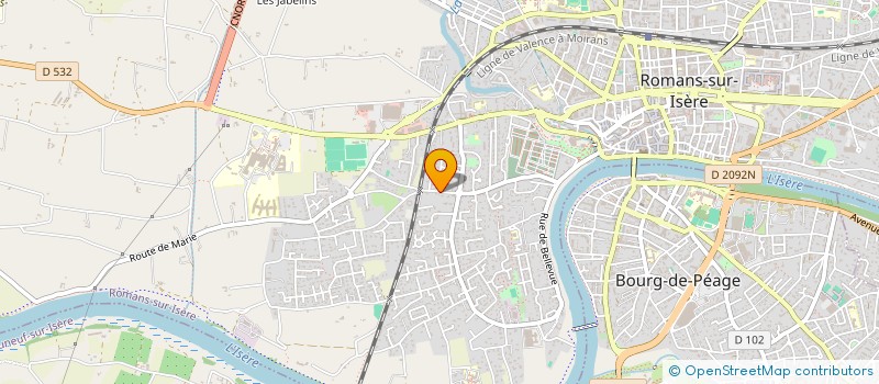 localisation de l'entreprise 324 529 759   ROMANS-SUR-ISERE