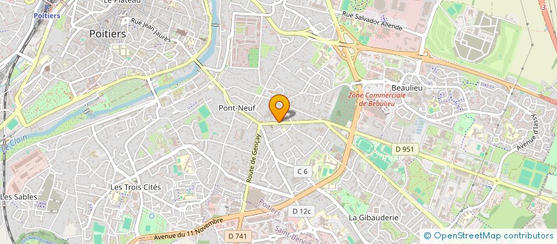 localisation de l'entreprise 324 558 022   POITIERS