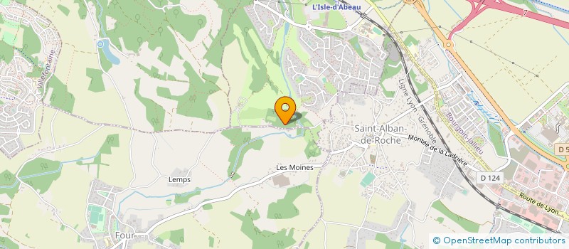 localisation de l'entreprise 324 689 538 à SAINT-ALBAN-DE-ROCHE