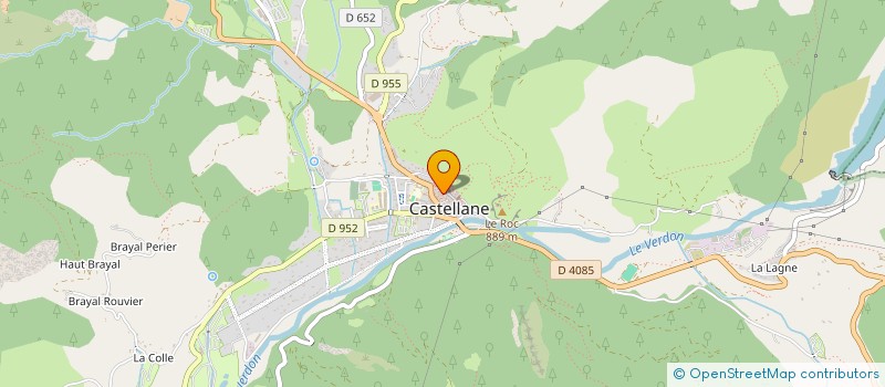 localisation de l'entreprise 324 719 673 à CASTELLANE