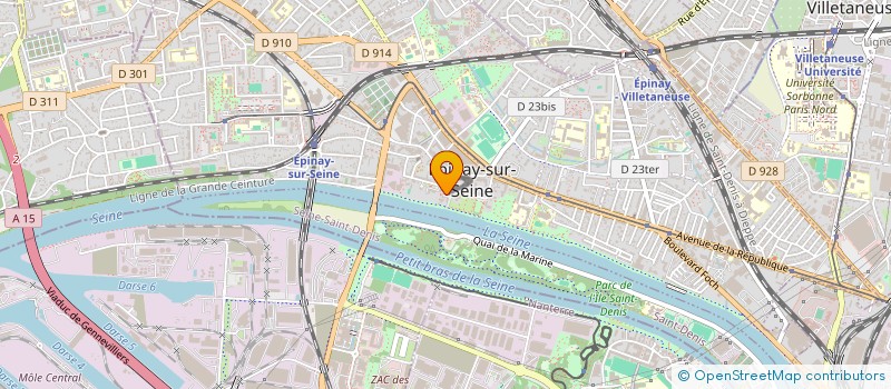 localisation de l'entreprise 325 257 665 à EPINAY-SUR-SEINE