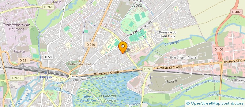 localisation de l'entreprise 325 686 590   BOURGES