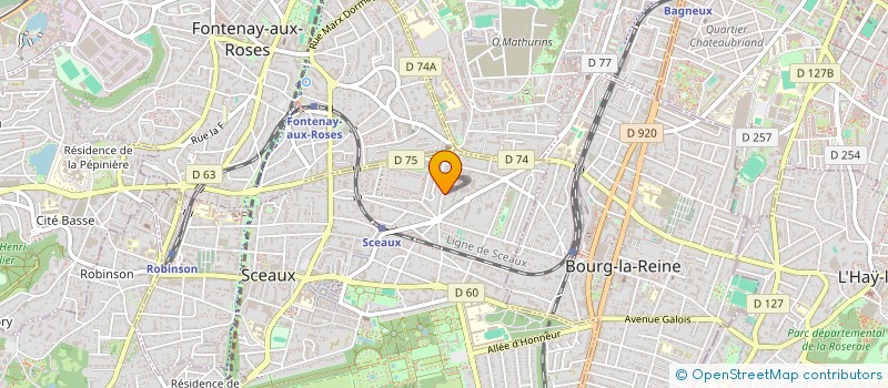 localisation de l'entreprise 325 891 281 à SCEAUX
