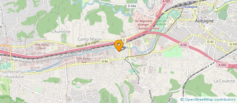 localisation de l'entreprise 326 218 682 à AUBAGNE