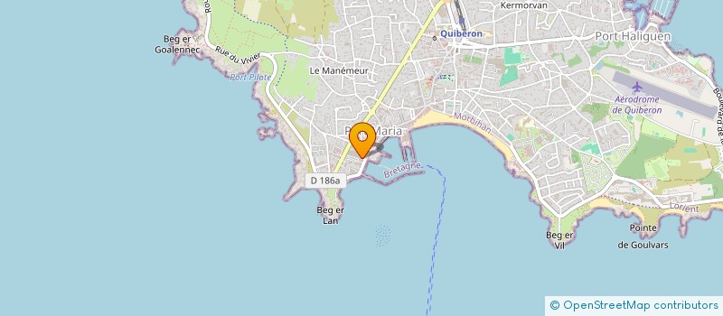 localisation de l'entreprise 326 305 364   QUIBERON