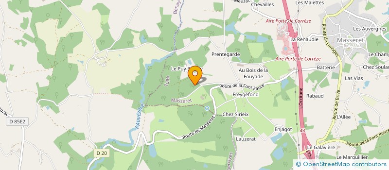 localisation de l'entreprise 326 435 989   MASSERET